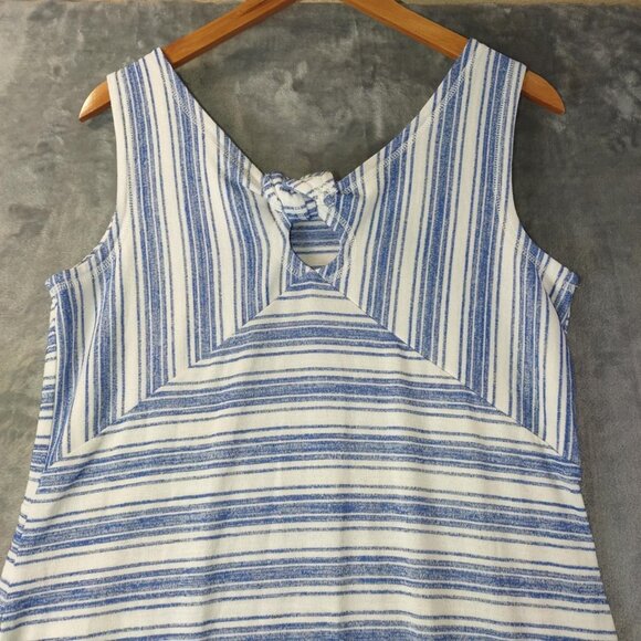 Talbots Blue and White Sleeveless Sundress - Picture 4 of 11